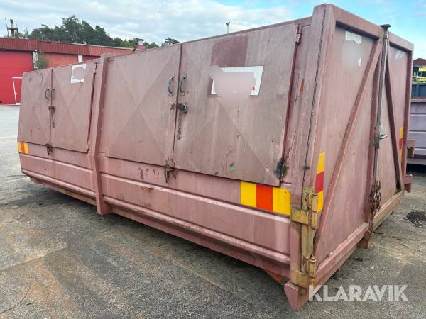 Lastväxlarcontainer 18 kubik
