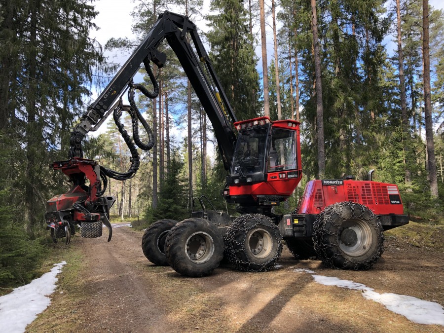 Skördare Komatsu