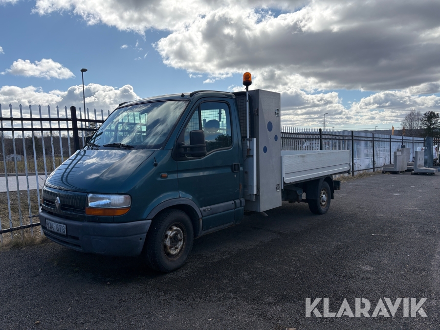 Pickup Renault Master flak