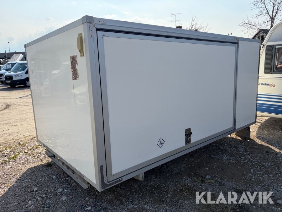 Glasfiberskåp Berco Passande Mercedes Sprinter dubbelhytt