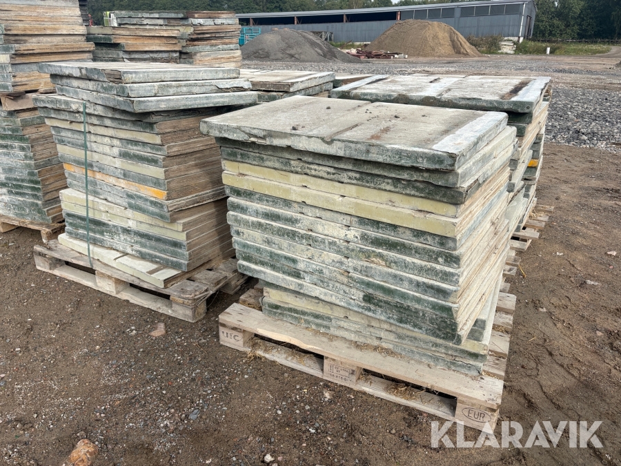 Betongformskivor ca 160st