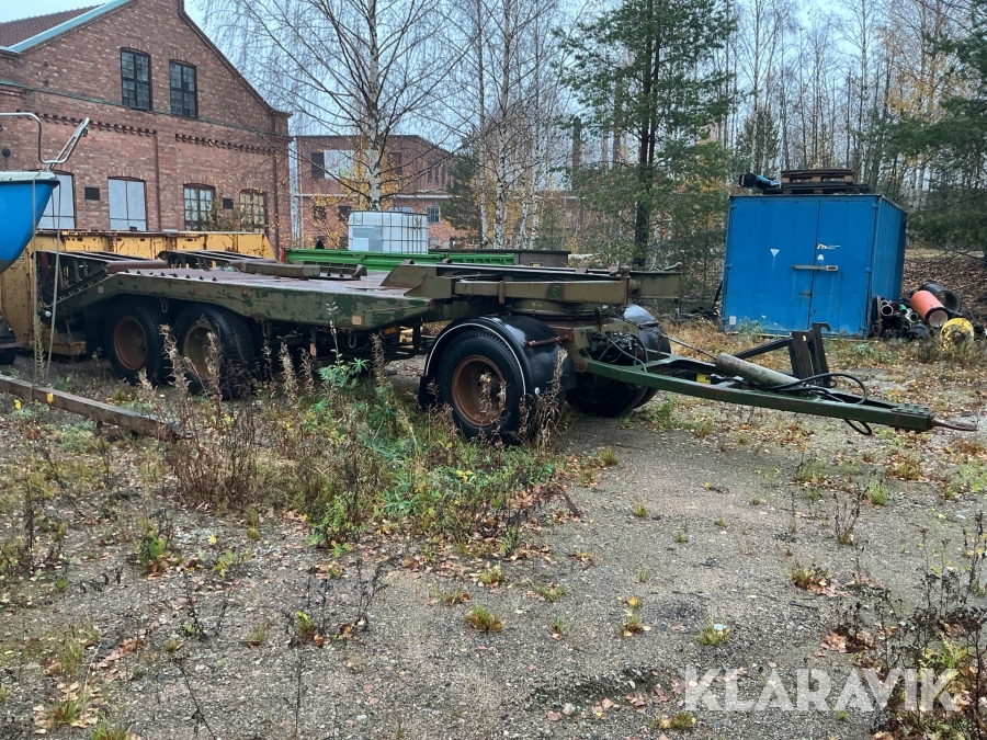 Maskinsläp Bröderna Forss 17,4ton