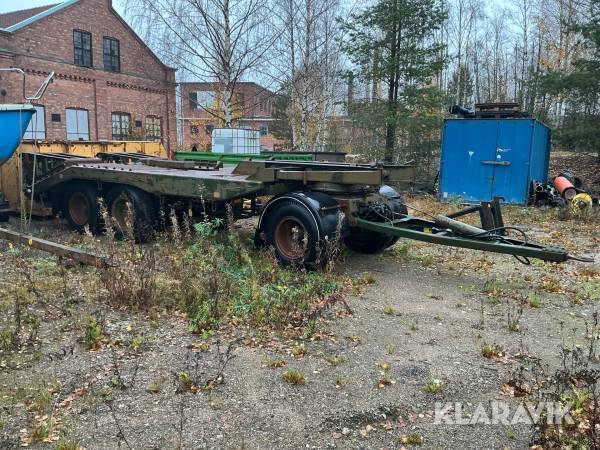 Maskinsläp Bröderna Forss 17,4ton