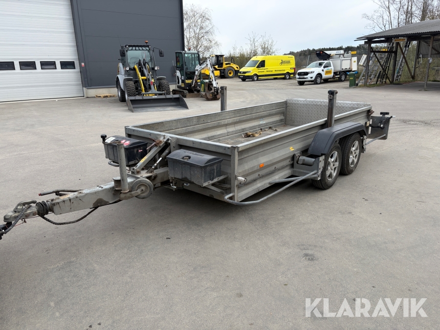 Höj och sänkbart släp Westbay Easy loader