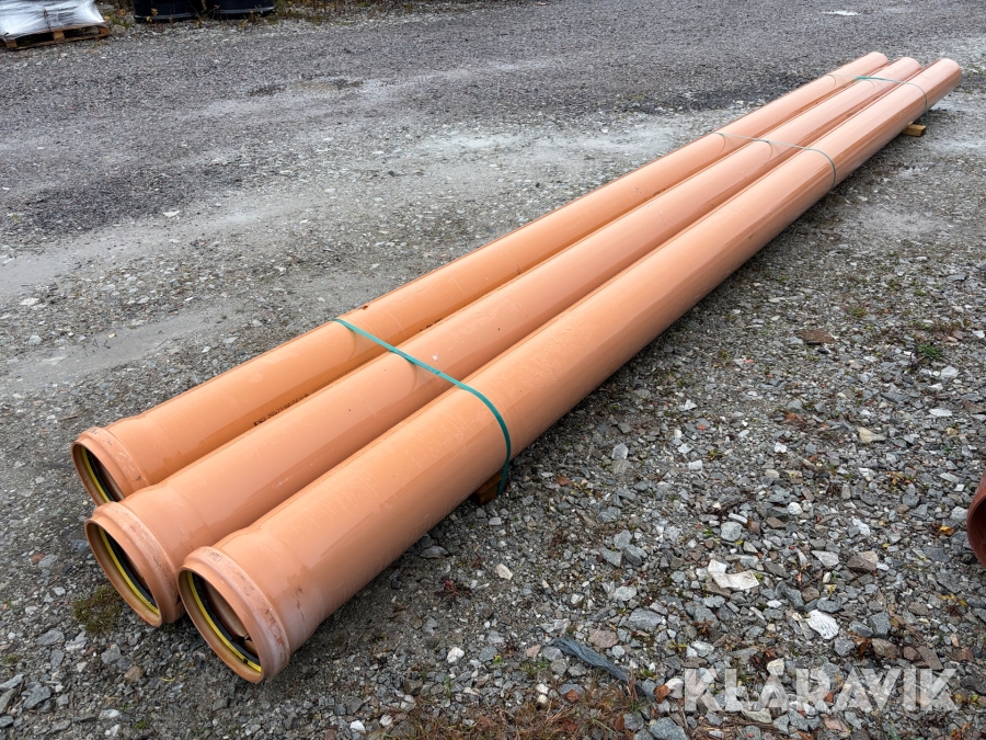 Markrör Kaczmarek 250 x 7,3 x 6000 mm PVC SN8 3 st
