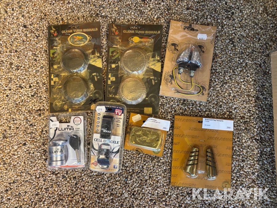 MC-tillbehör 7st förpackningar