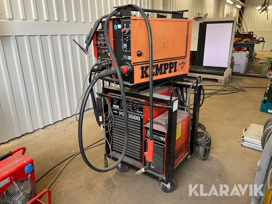 Svets Kemppi PSS 3500 + WU10 + TU50 + FU20