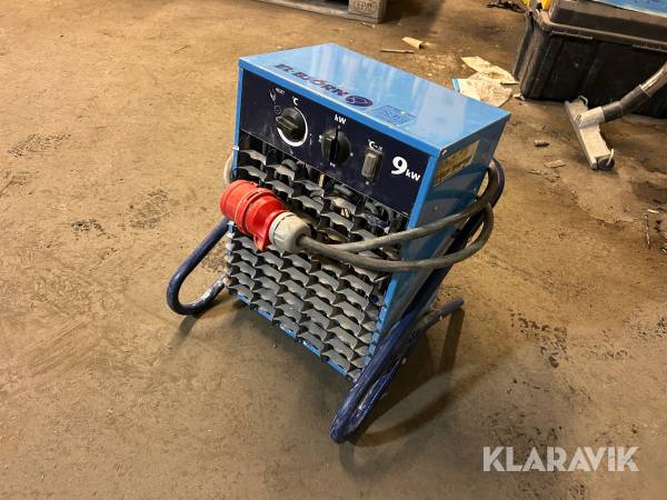 Värmefläkt El-Björn 9 KW 3-fas