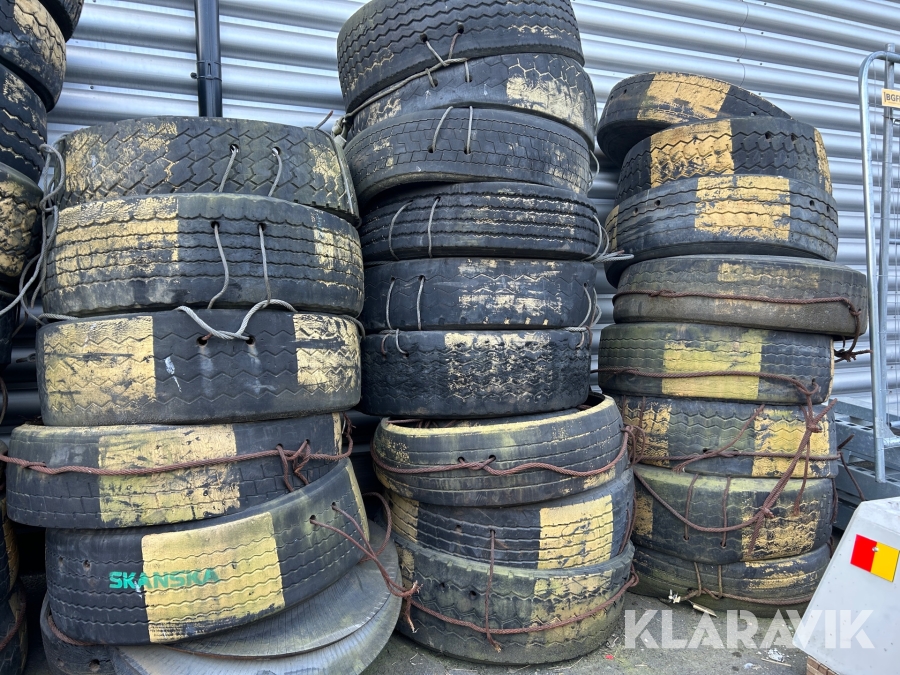 Däck buffertar   4 travar