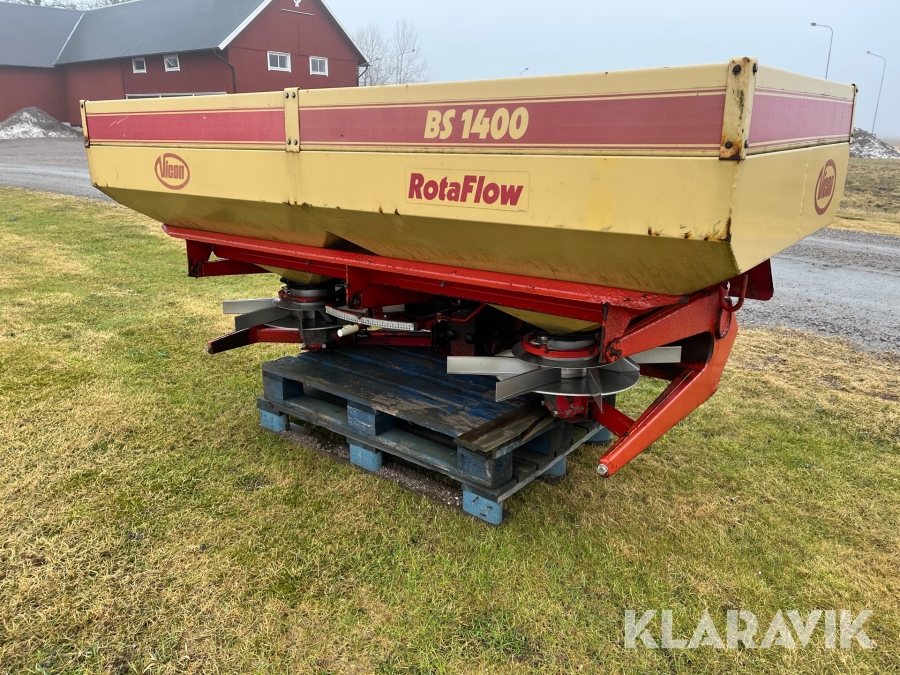 Konstgödselspridare Vicon BS 1400 Rotaflow