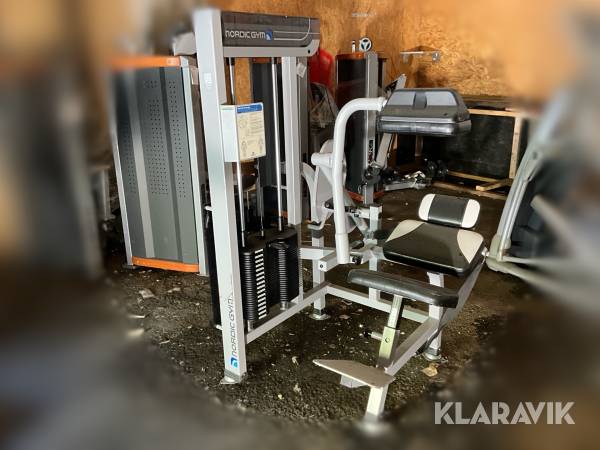 Träningsmaskin Nordic Gym Sittande ländrygg