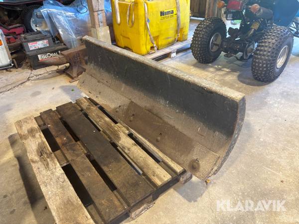 Snöblad till redskapsbärare 1,6 m