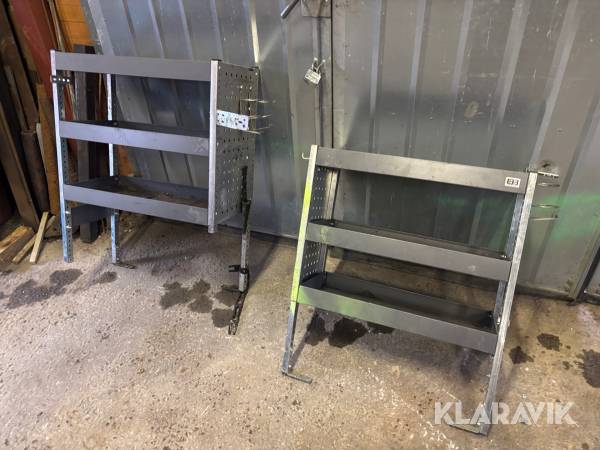 Verkstadsinredning / hyllor BOB System