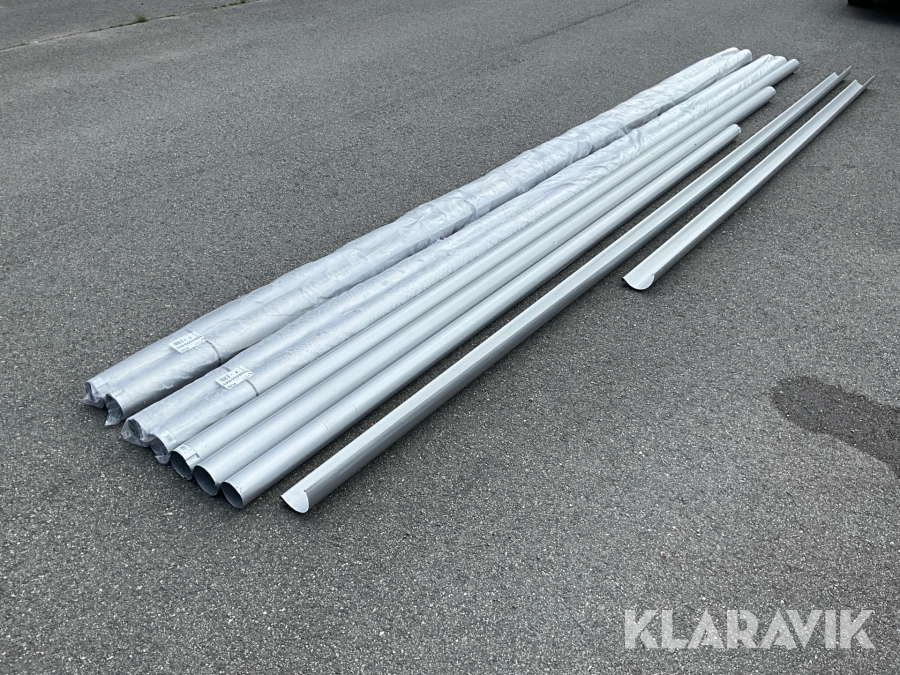 Takavvattning Armat Stuprör, hängrännor och kopplingsdelar
