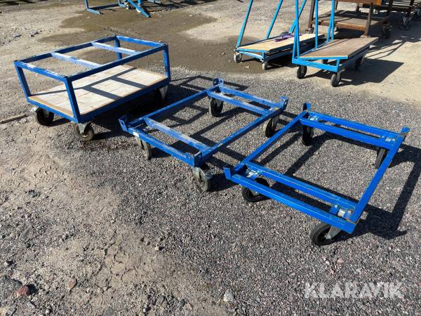 Materialvagnar Kongamek