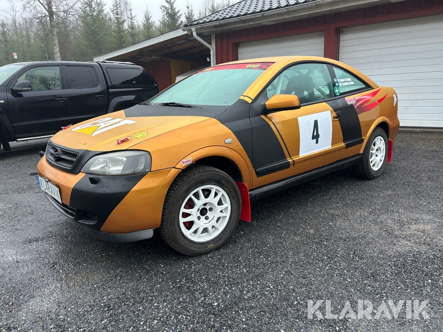 Rallybil Opel Astra Bertone klass F