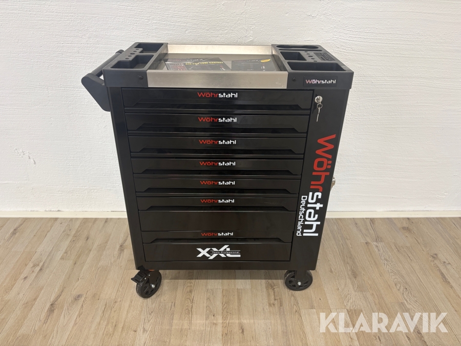 Verktygsvagn Wöhrstahl XXL 419 delar