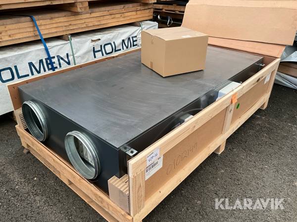 Ventilationsagregat Swegon 886652-GLOBAL PX LP 08 R ALU