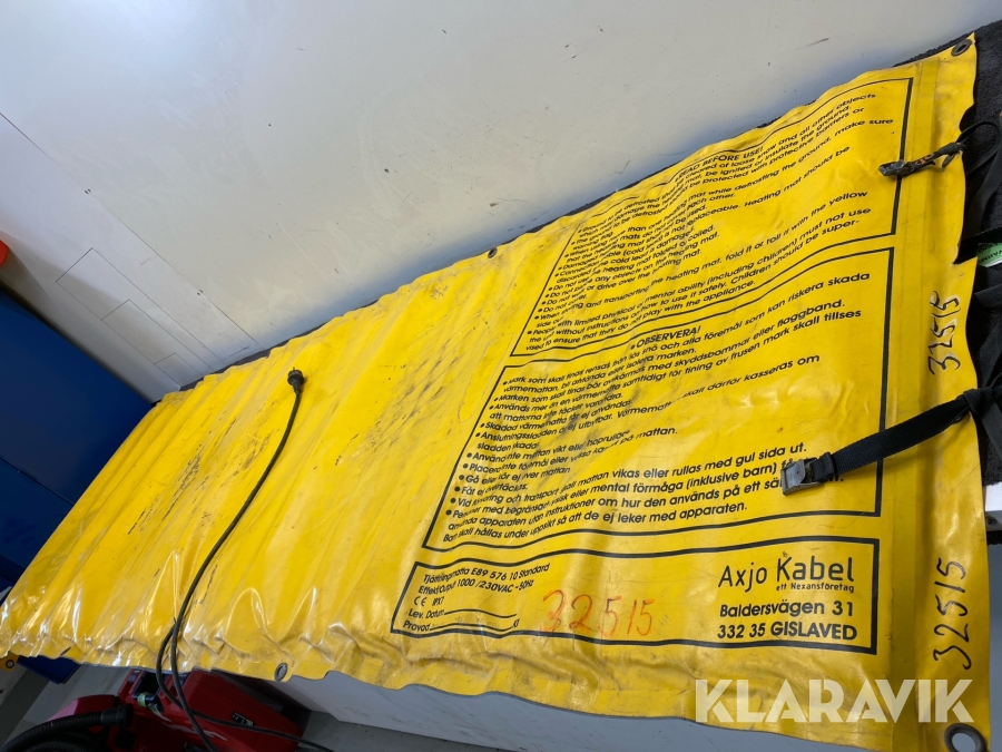 Värmematta Axjo 1000w
