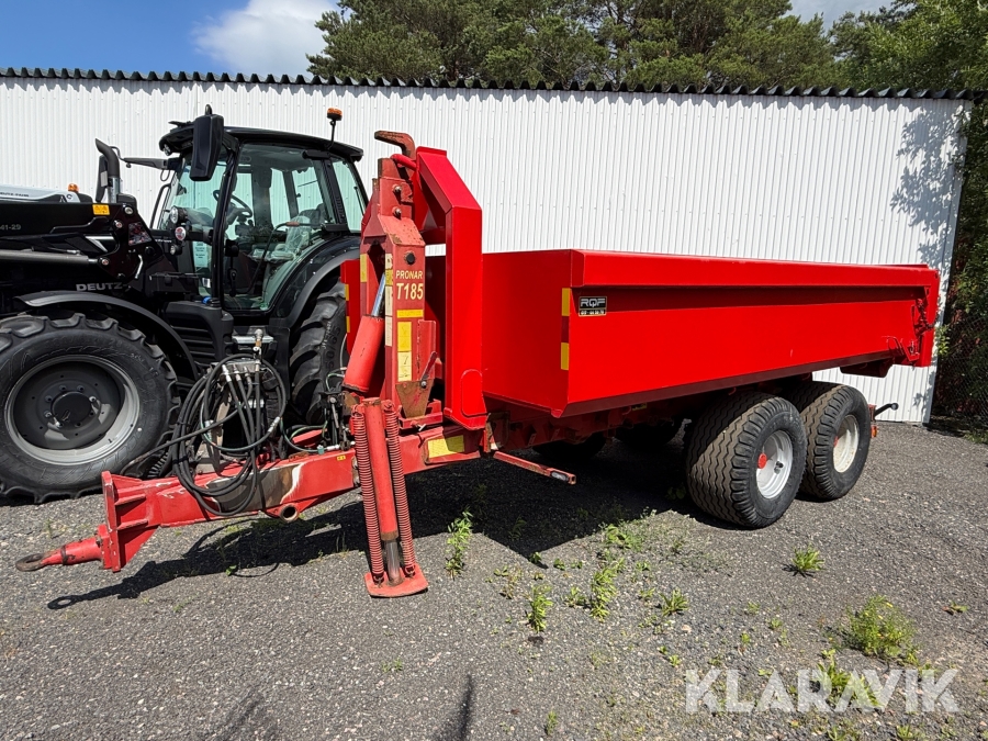 Flakväxlarvagn Pronar 185