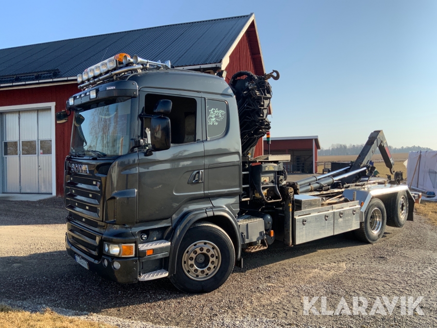 Kranväxlare Scania R400 6x2*4 Hiab 244 E-7 Hipro