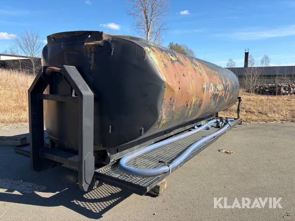 Lastväxlarflak med vattentank
