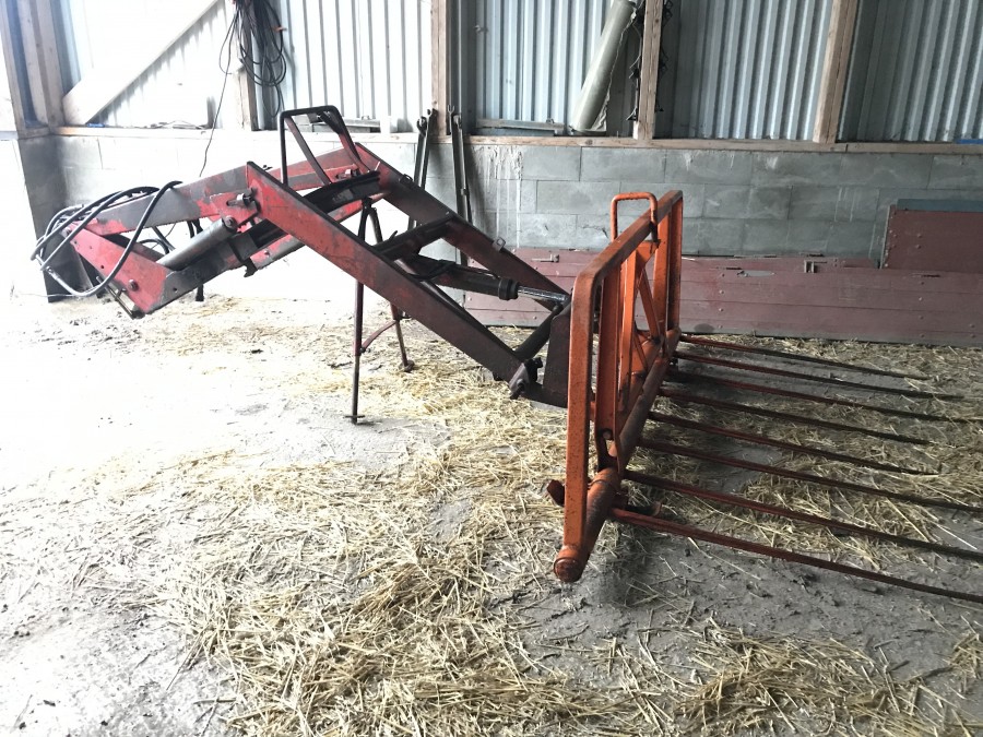 Lastare till traktor med högrep