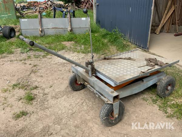 Hydrauliskt lyftbord på hjul 500kg