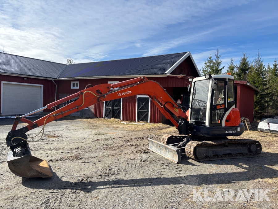 Grävmaskin Kubota KX-161-3