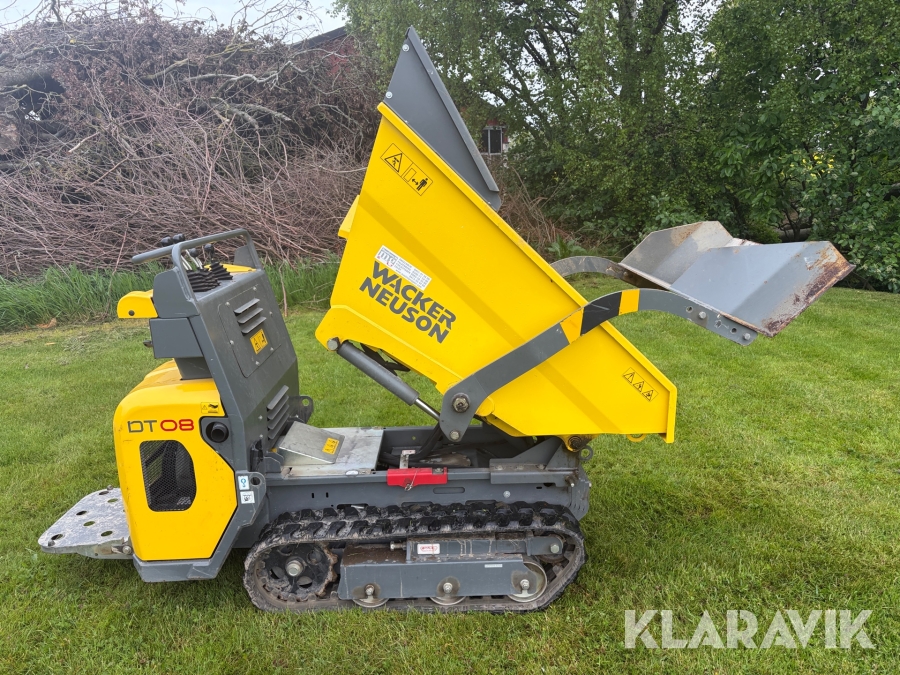 Banddumper Wacker Neuson DT08 D (självlastande)