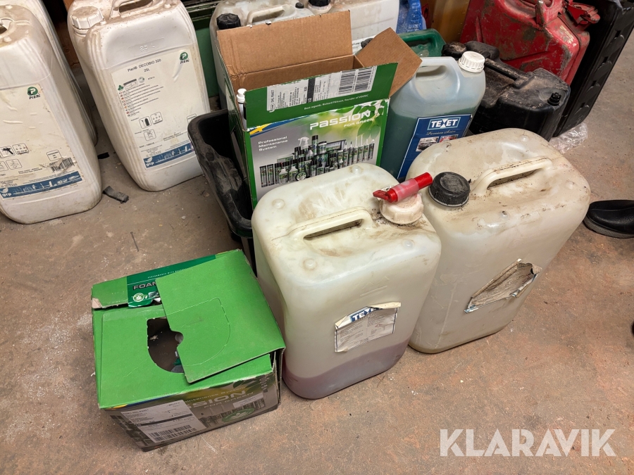 Bilvårdskemikalier Veidec / Texet