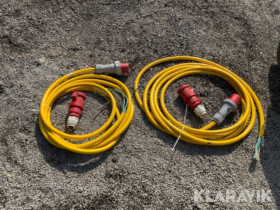 Elkabel med 63a kontakt Garo 2st