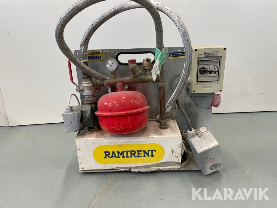 Elpanna 9kW Relek Golvvärme