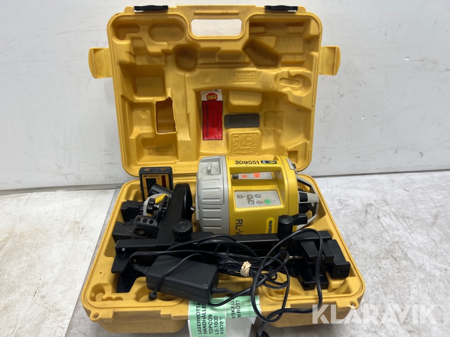 Plan & vertikallaser, Lasermottagare Topcon, Topcon RL-VH4DR