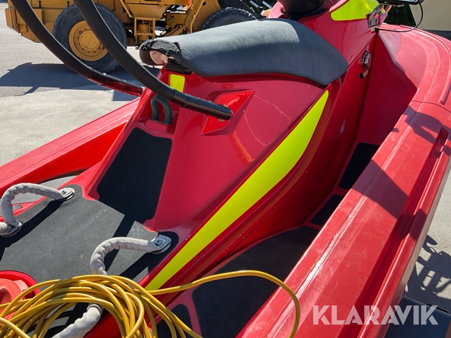 RescueRunner/sjöräddningsbåt/Vattenskoter Yamaha Waverunner FX1100A-G med 80km/trailer