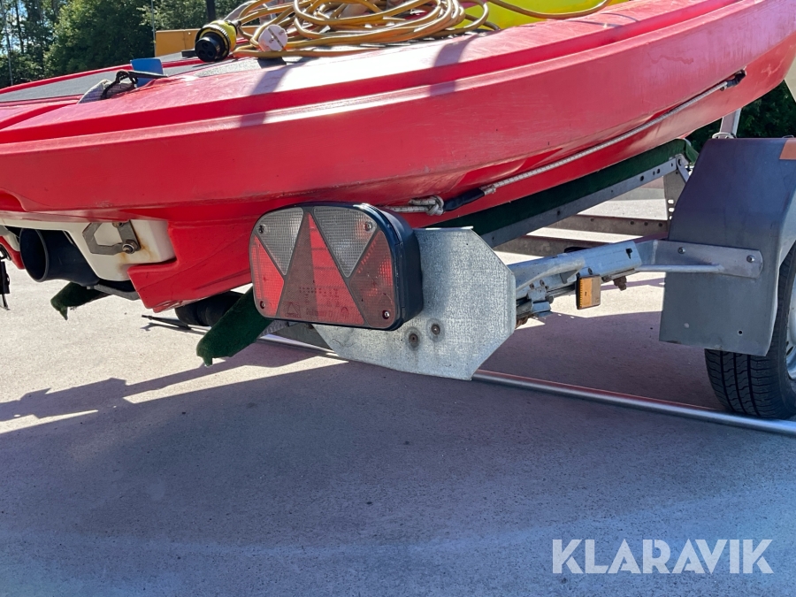 RescueRunner/sjöräddningsbåt/Vattenskoter Yamaha Waverunner FX1100A-G med 80km/trailer