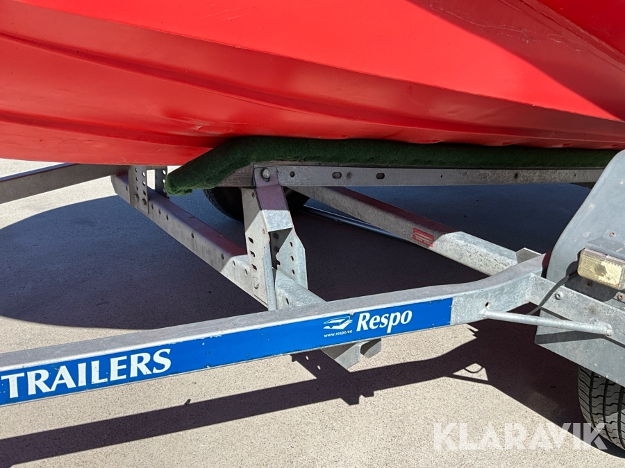 RescueRunner/sjöräddningsbåt/Vattenskoter Yamaha Waverunner FX1100A-G med 80km/trailer
