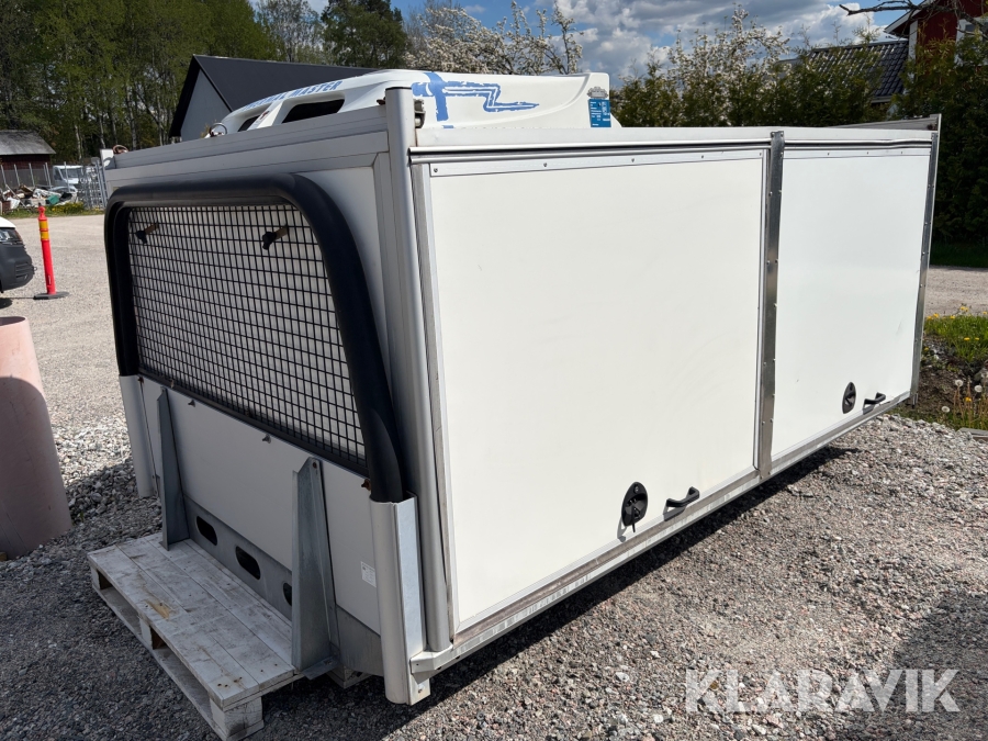 Glasfiberskåp Autokaross Floby Passande Volkswagen Transporter Enkelhytt