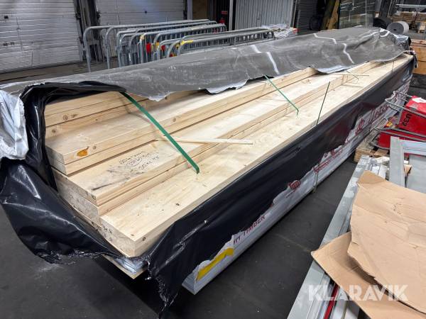 Byggregel / plank C24 14x95 4800+5400mm