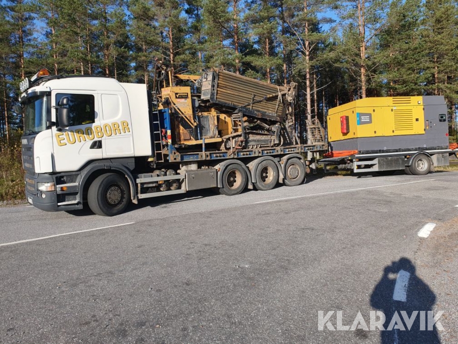 Borriggekipage Gemsa Gemrok 45 kompressor och lastväxlare