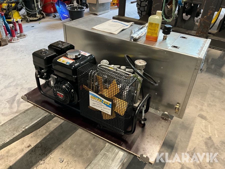 Högtryckskompressor Andningsluft/Dykartuber Coltri MCH-6