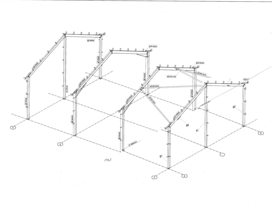 Stålstomme 10x17