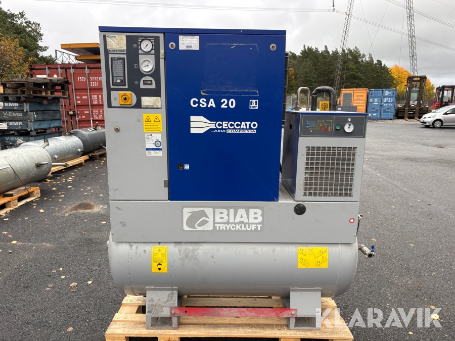 Skruvkompressor Biab CSAD 20-8/500