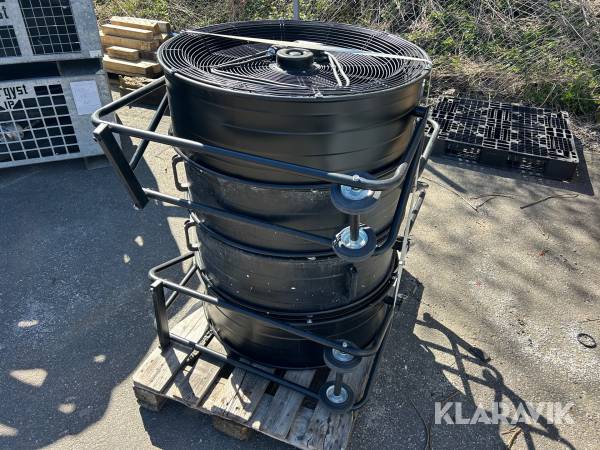 Fläktar Casafan DF800 eco 4 st