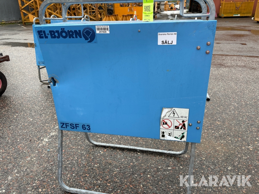 Huvudcentral El-Björn ZFSF 63