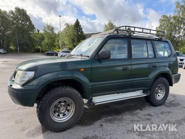 Lätt lastbil Toyota Land Cruiser 1KZ högerstyrd