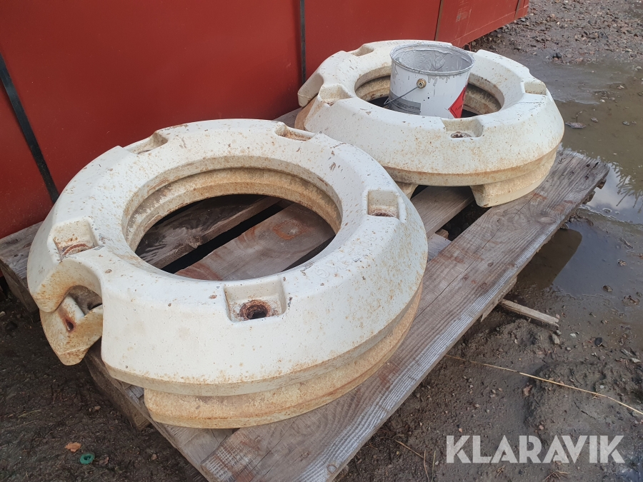 Hjulvikter Valmet Valtra 4 st