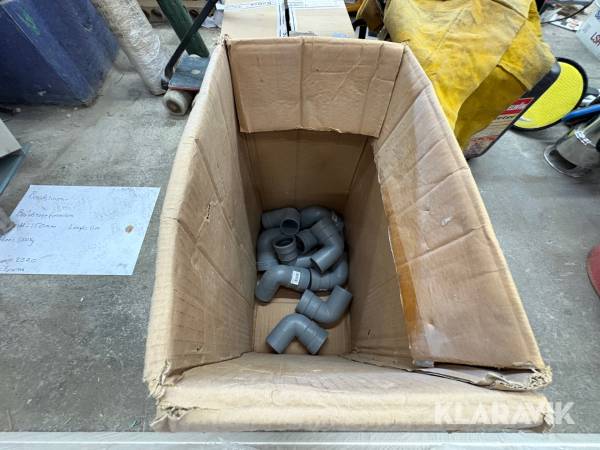 Avloppsrör/Böj Wavin 50X88,5* 10st