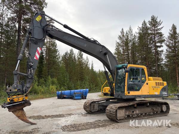 Grävmaskin Volvo EC 210 B LC med Engcon