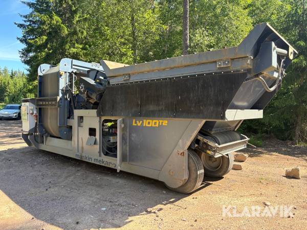 Sorteringsverk på Lastväxlarram Maskinmekano LV 100 T2